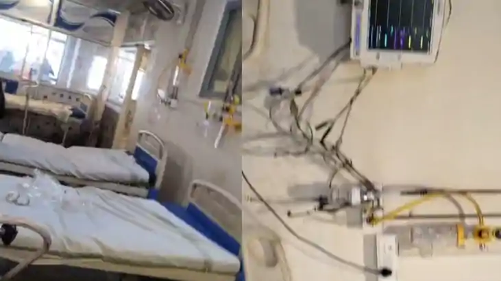 Oxygen supply stalled in DMCH emergency room burn patient wr