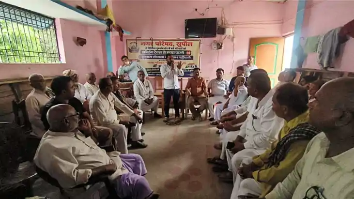 कोसी विस्थापितों का फूटा गुस्सा: होल्डिंग टैक्स का विरोध, 3 