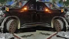 Patna uncontrolled car driver crushed 