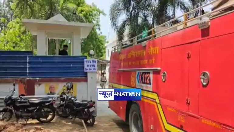Fire breaks out in JDU MLC Sanjay Singhs house