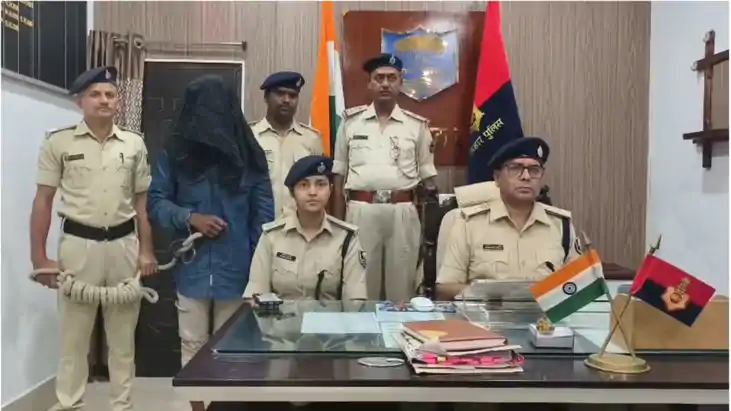 बगहा पुलिस ने महज 24 घंटे के अंदर हत्या मामले का किया खुलासा