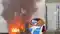  4000 EVM burnt