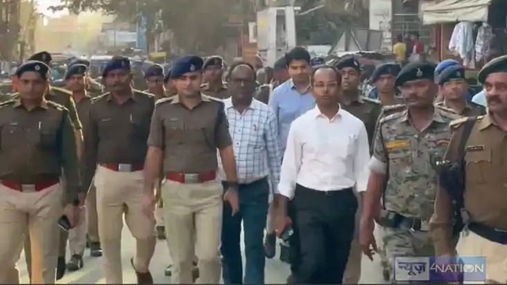 BIHAR NEWS - होली-रमजान को लेकर नवादा में सुरक्षा कड़ी,डीएम-