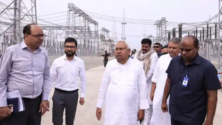 मुख्यमंत्री ने ठाकुरगंज ग्रिड उपकेंद्र का किया निरीक्षण: सीम