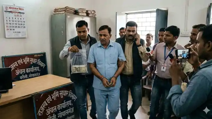 भ्रष्टाचार पर डिप्टी सीएम का हथौड़ा: 6 हजार रिश्वत लेते धरे 