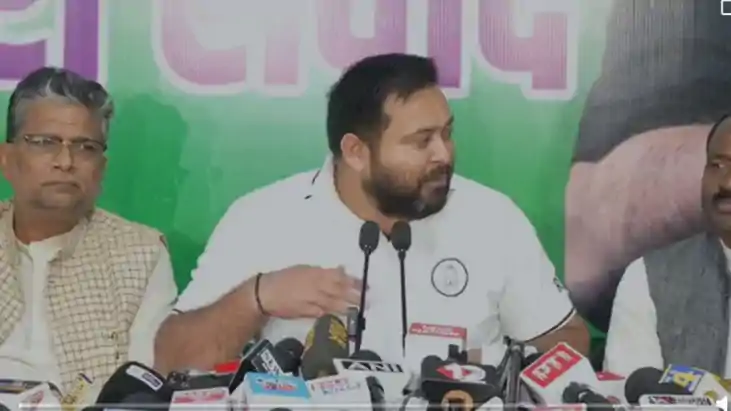 Tejashwi declared war