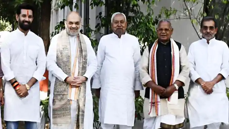 Bihar Vidhansabha Chunav 2025 : एनडीए में सीट शेयरिंग ! भाजप