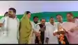 बिहार कांग्रेस को बड़ा झटका, एनडीए के मंच पर हिसुआ विधायक
