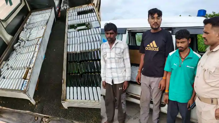 Bhojpur liquor seized from ambulance