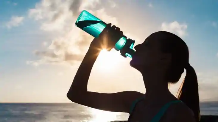 drinking water 