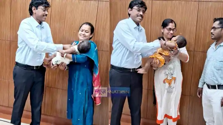 GAYA NEWS : पश्चिम बंगाल के दो दम्पत्तियों ने गया में बच्चों