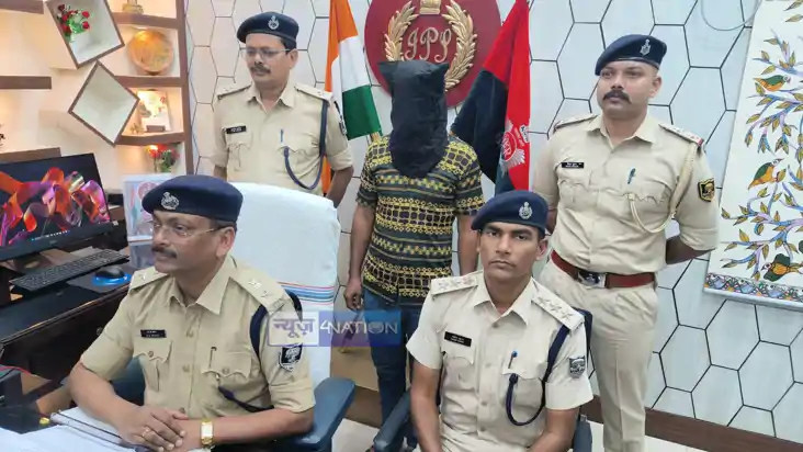 Bihar News : जमुई पुलिस ने पचास हजार के इनामी पंकज यादव को द