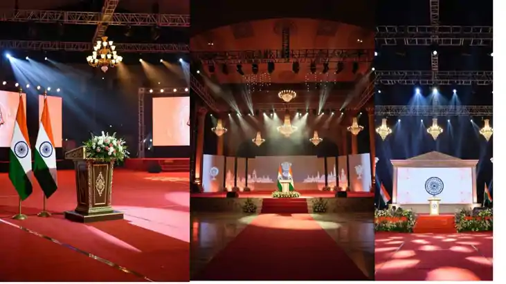 Bihar CM oath venue suspense