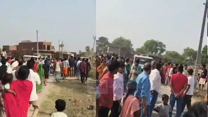 Gaya Sand row erupts crowd pelts stones police resort to lat
