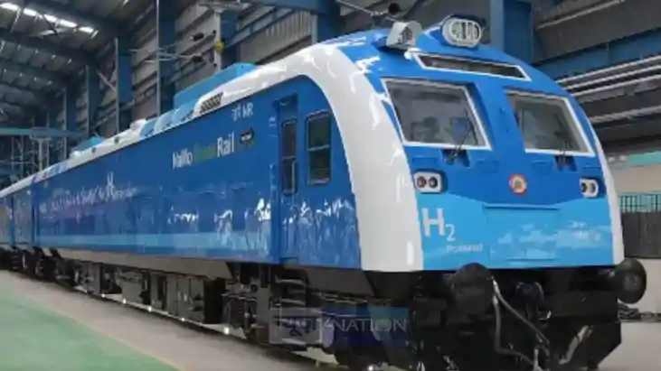 India first hydrogen train India first hydrogen train