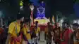 13 Kanwariyas Carry Giant Shiva Lingam Replica to Deoghar