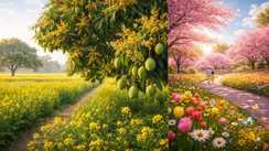 When Saints Sway and Veils Smile Spring Whispers