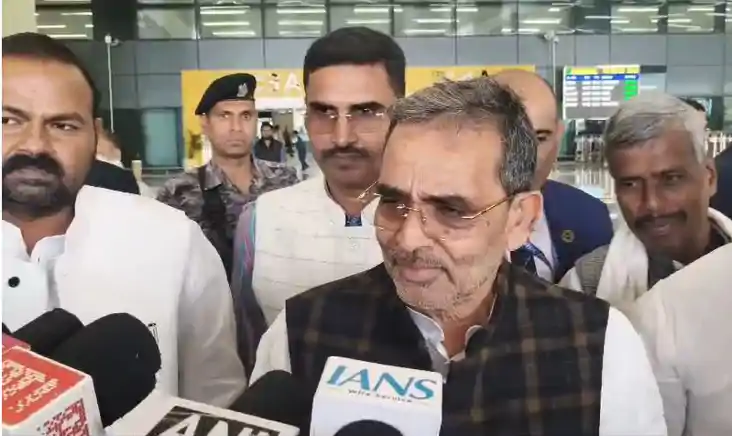 कुशवाहा के निशाने पर राहुल और राबड़ी: बोले- नियम से चलता है 