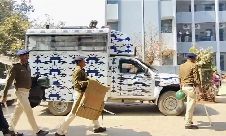 बक्सर कोर्ट को बम से उड़ाने की धमकी: 14 धमाकों के ईमेल से मच