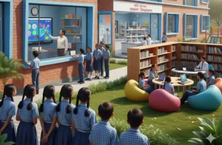 प्राइवेट स्कूलों जैसी सुविधा, हाई-टेक लैब और स्मार्ट क्लास; 