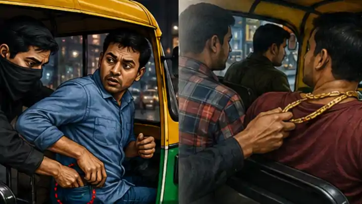 terror of auto borne snatchers in Patna