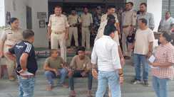 excise department arrests liquor smuggler with beer suitcases