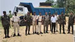 Bihar News : औरंगाबाद में बालू माफिया पर खनन विभाग ने कसा शिकंजा, 11 हज़ार घनफीट से अधिक अवैध बालू किया जब्त
