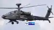 Emergency landing of Air Force Apache helicopter