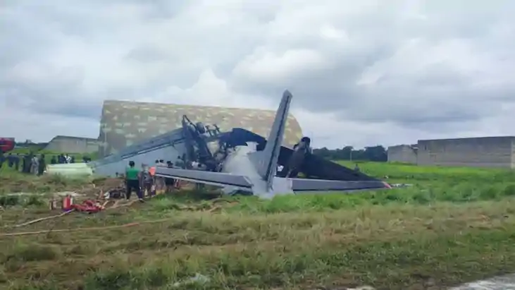 IAF plane crashes at Jorhat 