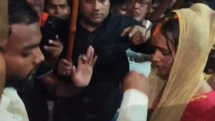बेतिया में पकड़ाया प्रेमी युगल 