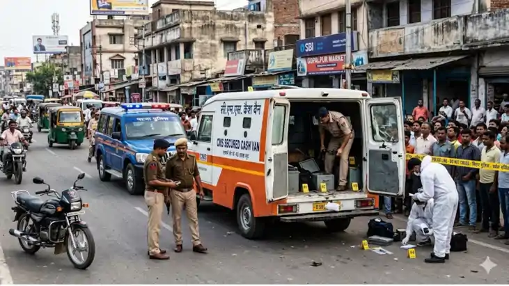 Patna cash van looted