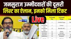  list of Jansuraj candidates