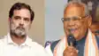Bihar News : जीतन राम मांझी ने राहुल गांधी पर किया तीखा हमला, कहा - 'राजनीति करने से पहले संविधान और न्यायालय की मर्यादा का रखें ख्याल'
