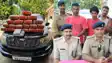 motihari-police-ganja-seizure-luxury-car-harsiddhi