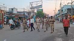 सुपौल में दुर्गा पूजा को लेकर पुलिस प्रशासन सतर्क: शहर में निकाला गया फ्लैग मार्च, सुरक्षा का दिलाया भरोसा