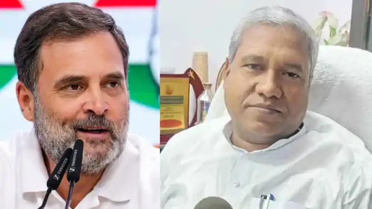 Bihar News : मंत्री संतोष कुमार सुमन ने राहुल गांधी पर किया 