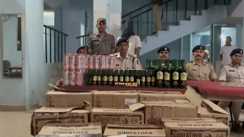 अवैध शराब के खिलाफ पुलिस की बड़ी कार्रवाई: 415.8 लीटर विदेशी शराब बरामद, एक गिरफ्तार
