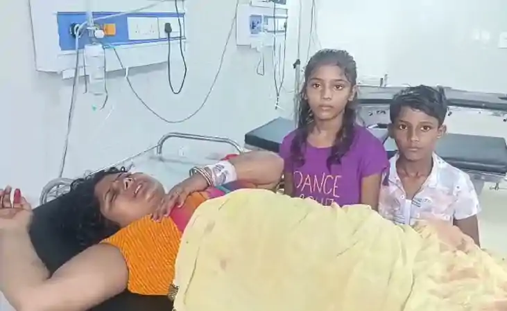 गाली देने से मना करने पर युवक ने पत्नी को जमकर पीटा, बोले मा