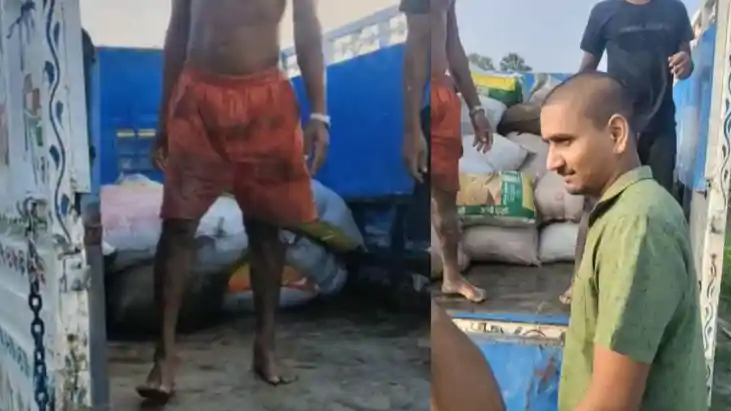 वैशाली में पलटी शराब लदी पिकअप : हजारों लीटर देशी शराब बरामद