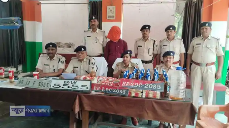 Bihar Crime - गांव में चल रहे मिनी शराब फैक्ट्री का हुआ खुला