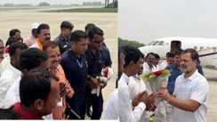 Rahul Gandhi  Purnia Touchdown Slogans 