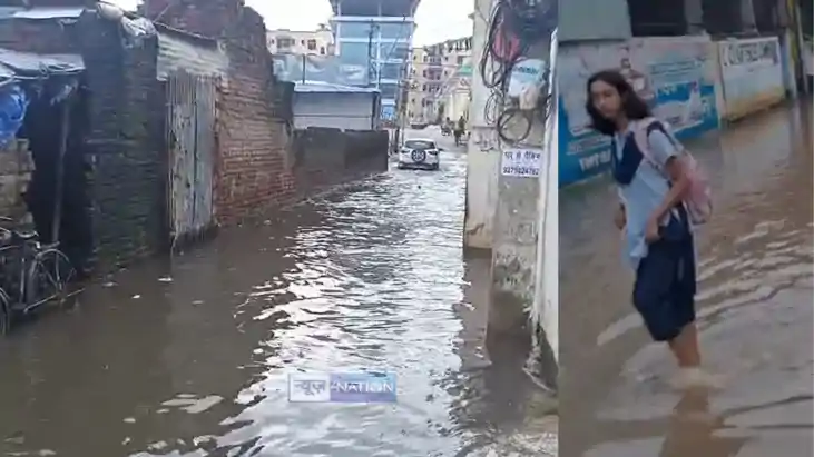 Patna s Sagunamor Judges Colony became a water prison Patna s Sagunamor Judges Colony became a water prison