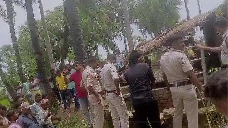 drowning in a well in Gaya