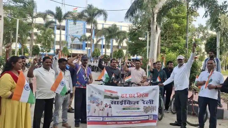 हर घर तिरंगा अभियान: सुपौल में निकली भव्य साइकिल रैली, डीएम 
