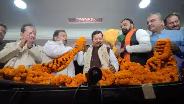 जश्न में डूबा बिहार भाजपा कार्यालय: नितिन नवीन के राष्ट्रीय कार्यकारी अध्यक्ष बनने पर आतिशबाजी और मिठाइयां; दिलीप जायसवाल बोले- 'यह बिहार का गौरव'