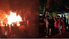 Bihar Road Accident : रोहतास में अनियंत्रित बस की चपेट में आने से युवक की हुई मौत, आक्रोशित भीड़ ने बस को फूंक डाला