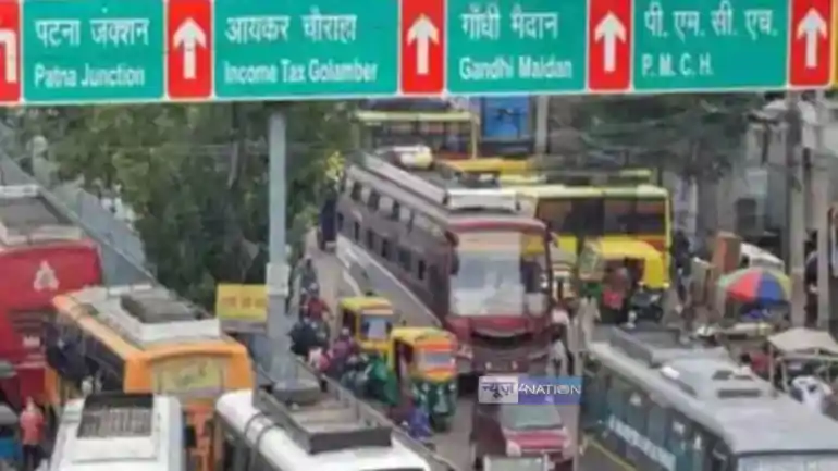  traffic diversions in Patna 
