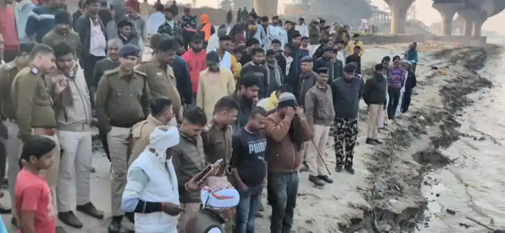3 दिनों से लापता युवक का गंगा से मिला शव, दोस्तों पर हत्या क