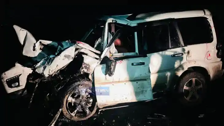 Bihar Road Accident : नालंदा में ट्रक और स्कॉर्पियो के बीच ह Bihar Road Accident : नालंदा में ट्रक और स्कॉर्पियो के बीच ह