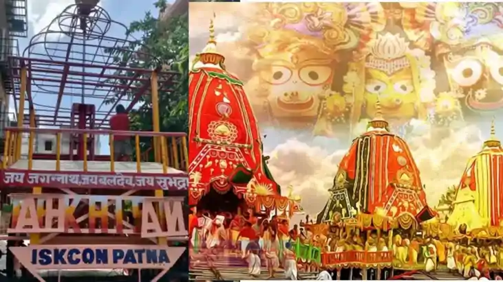 इस्कॉन पटना से 16 जुलाई को निकलेगी भव्य जगन्नाथ रथयात्रा, सी
